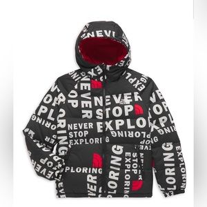 The North Face Boy's Printed Hyalite Down Jacket